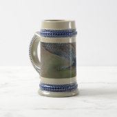 Falcon Beer Stein Bierglas (Vorderseite Links)