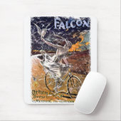 Falcon Bicycle - bekümmert Mousepad (Mit Mouse)