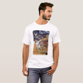 Falcon Bicycle - bekümmert T-Shirt (Vorne ganz)