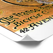 Falcon Bicycle-c1890 Poster (Ecke)