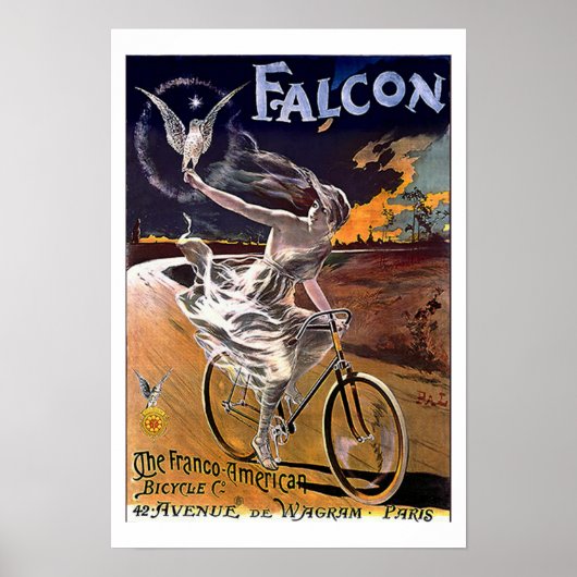 Falcon Bicycle-c1890 Poster (Vorne)