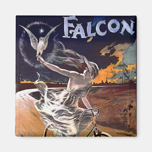 Falcon Bicycle Magnet (Vorne)