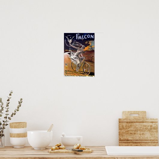 Falcon Bicycle poster (Küche)