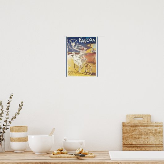 Falcon Bicycle Poster (Küche)