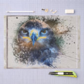 Falcon Bird Artwork Decoupage Seidenpapier (Handwerk)