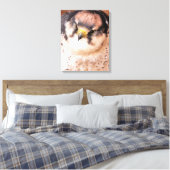 FALCON BIRD OF PREY LEINWANDDRUCK (Insitu (Schlafzimmer))