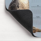 Falcon - Customizable full year 2026 calendar Mousepad (Ecke)