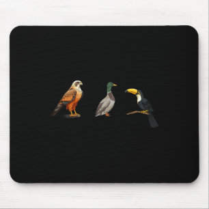 Falcon Duck Toucan Birds Subtile Anti Trump 1 Mousepad