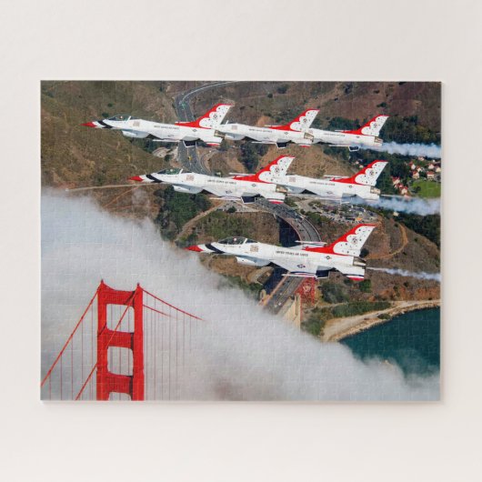 FALCON F-16C-BEKÄMPFUNG (16x20 INCH) Puzzle (Horizontal)