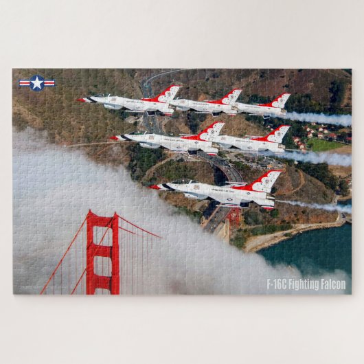FALCON F-16C-BEKÄMPFUNG (20x30 INCH) Puzzle (Horizontal)