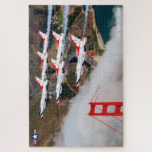 FALCON F-16C-BEKÄMPFUNG (20x30 INCH) Puzzle (Vertikal)