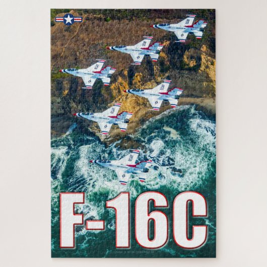 FALCON F-16C-BEKÄMPFUNG (20x30 INCH) Puzzle (Vertikal)