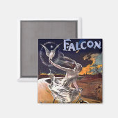 Falcon Fahrrad Magnet (Vorderseite/Rückseite)