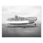 Falcon First Flight Fotodruck (Vorne)