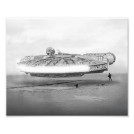 Falcon First Flight Fotodruck