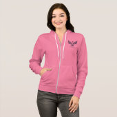 Falcon Fleece Zip Front Hoodie (Vorne ganz)
