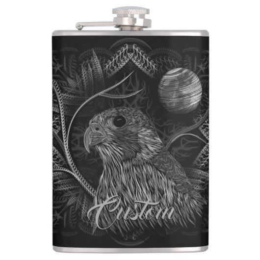 Falcon Full Moon Flachmann (Vorderseite)