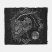Falcon Full Moon Fleecedecke (Vorderseite (Horizontal))