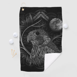 Falcon Full Moon Golfhandtuch