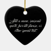 Falcon Full Moon Keramik Ornament (Hinten)