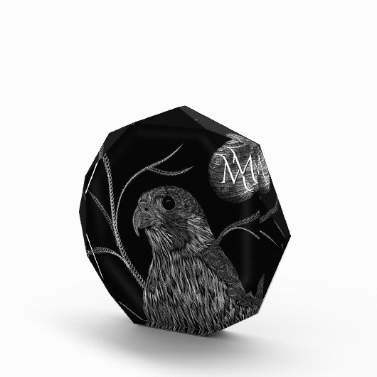 Falcon Full Moon Monogram Black Fotoblock (Rechts)