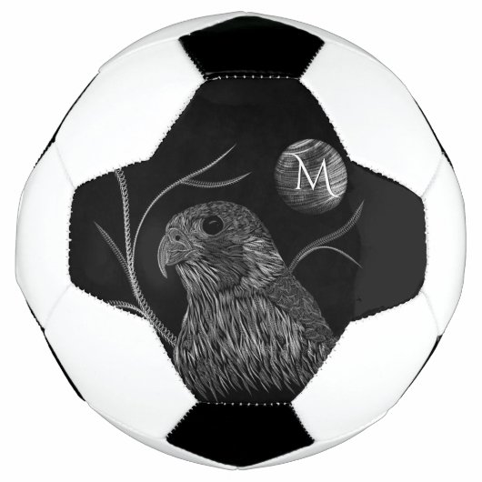 Falcon Full Moon Monogram Black Fußball (Vorderseite)