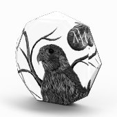 Falcon Full Moon Monogram Fotoblock (Rechts)