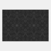 Falcon Full Moon Monogram Geschenkpapier Set (Vorderseite 2)