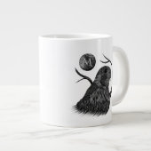 Falcon Full Moon Monogram Jumbo-Tasse (Vorderseite Rechts)
