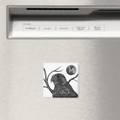 Falcon Full Moon Monogram Magnet (In Situ (Geschirrspüler))