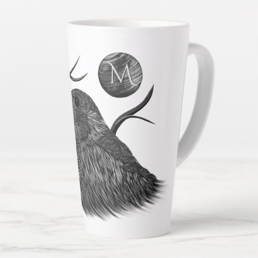 Falcon Full Moon Monogram Milchtasse (Rechte Ecke)