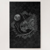 Falcon Full Moon Monogram Puzzle (Vertikal)