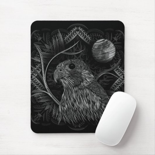 Falcon Full Moon Mousepad (Mit Mouse)