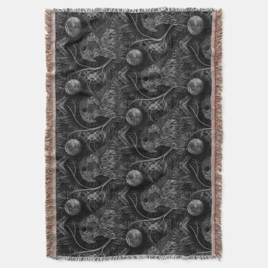 Falcon Full Moon Muster Decke (Vorderseite Vertikal)