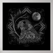 Falcon Full Moon Poster (Vorne)