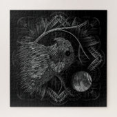 Falcon Full Moon Puzzle (Horizontal)