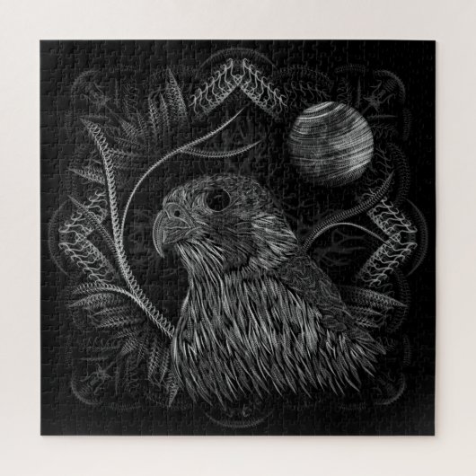 Falcon Full Moon Puzzle (Vertikal)