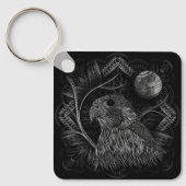 Falcon Full Moon Schlüsselanhänger (Vorderseite)