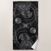 Falcon Full Moon Strandtuch (Vorderseite)