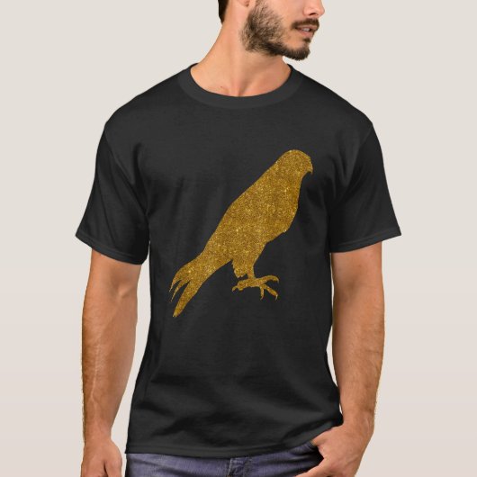 Falcon Gift für Frauen Girl Hawk Bird Animal Lover T-Shirt (Vorderseite)