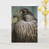 Falcon Head Karte (Gelbe Blume)