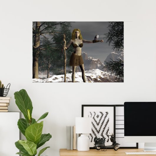 Falcon Heights Poster (Heimbüro)