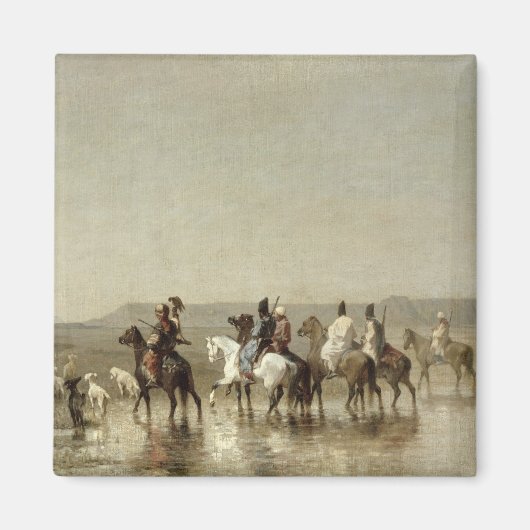 Falcon Hunt, 1862 Magnet (Vorne)