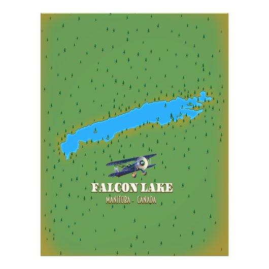 Falcon Lake Manitoba Kanada Fotodruck (Vorne)