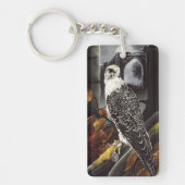 Falcon Locket Gothic Herbst Schlüsselanhänger (Vorderseite)