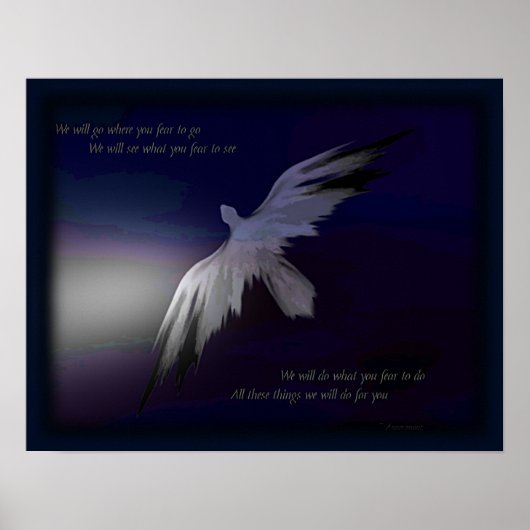 Falcon ~ Police Tribute Poster (Vorne)