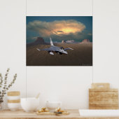 Falcon Poster (Küche)