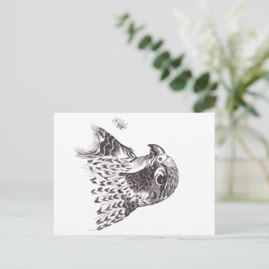 FALCON POSTKARTE (Stehend Vorderseite)