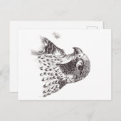 FALCON POSTKARTE (Vorne/Hinten)