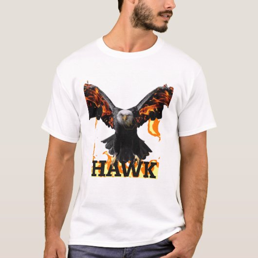 Falcon Power T-Shirt – Majestic Bird of Prey Wildl (Vorderseite)